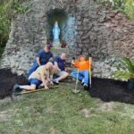 Knights Clean up Grotto