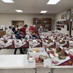 Knights Deliver Thanksgiving Baskets